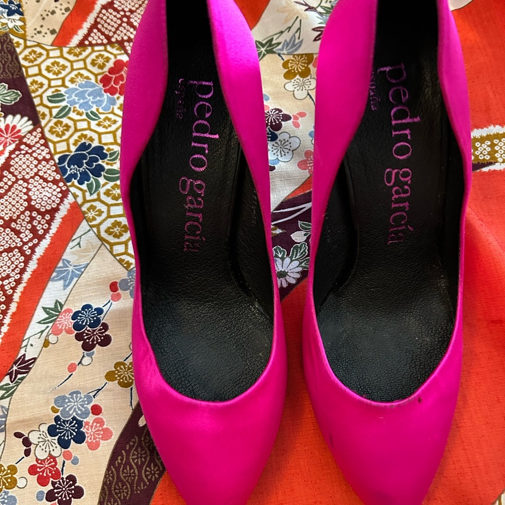 Pedro Garcia Fuchsia Women's Heels